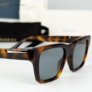 Gucci Men Sunglasses Havana Grey Square GG1889S 004 BRAND NEW